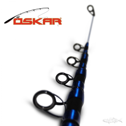 Oskar Meito Steel Blue Teleskopik Surf Kamış 4.20 - 200 gr Atarlı