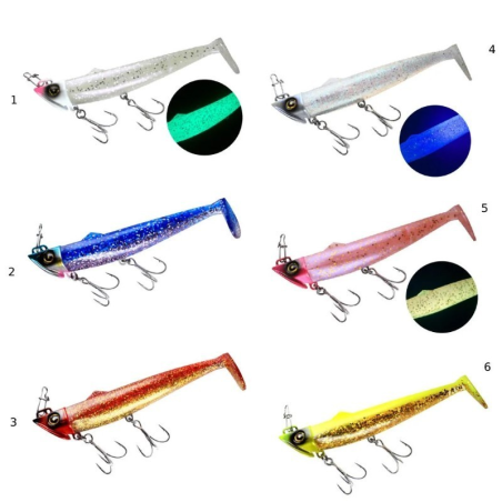 Hayabusa FS 443 Frilly Shad Silikon 40gr Shore Jig Suni Yem