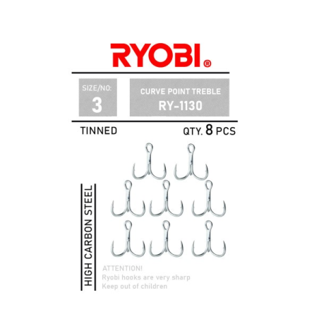 RYOBİ İĞNE CURVE POINT TREBLE - RY-1130