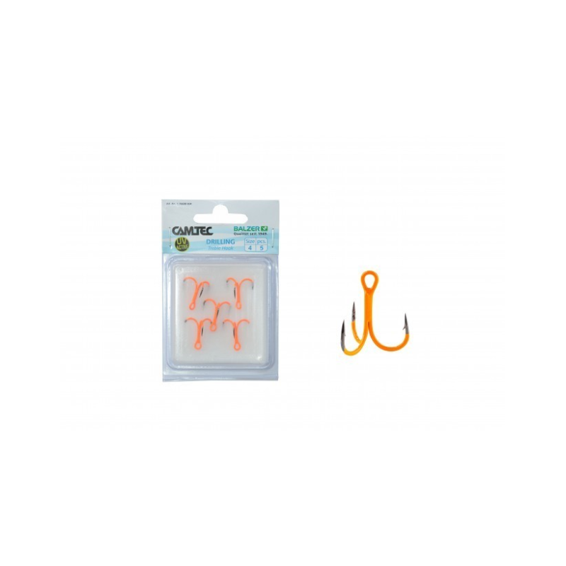 Balzer 17869 UV Active Turuncu Üçlü İğne 5'li Paket