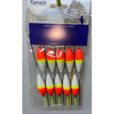 Kamachi Kısa 10 Adet Paketli Hassas Şamandıra