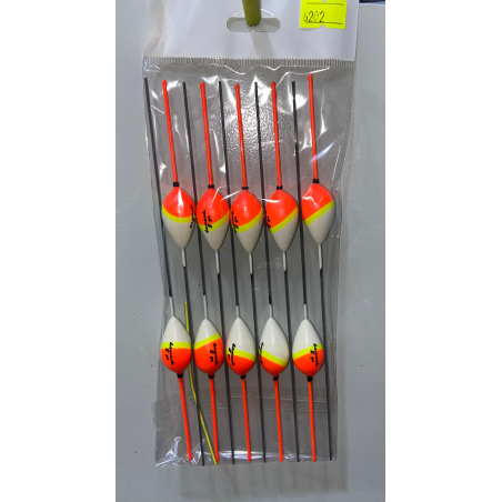 Kamachi Uzun ve Tombul 10 Adet Paketli Hassas Şamandıra