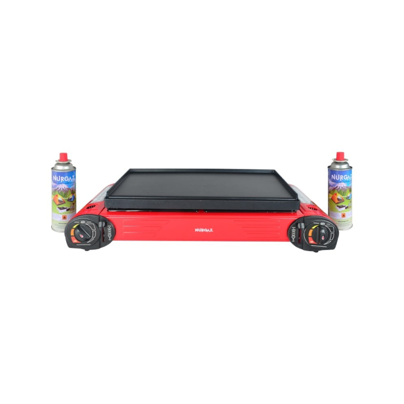 Nurgaz Portatif İkili Ocak Seti