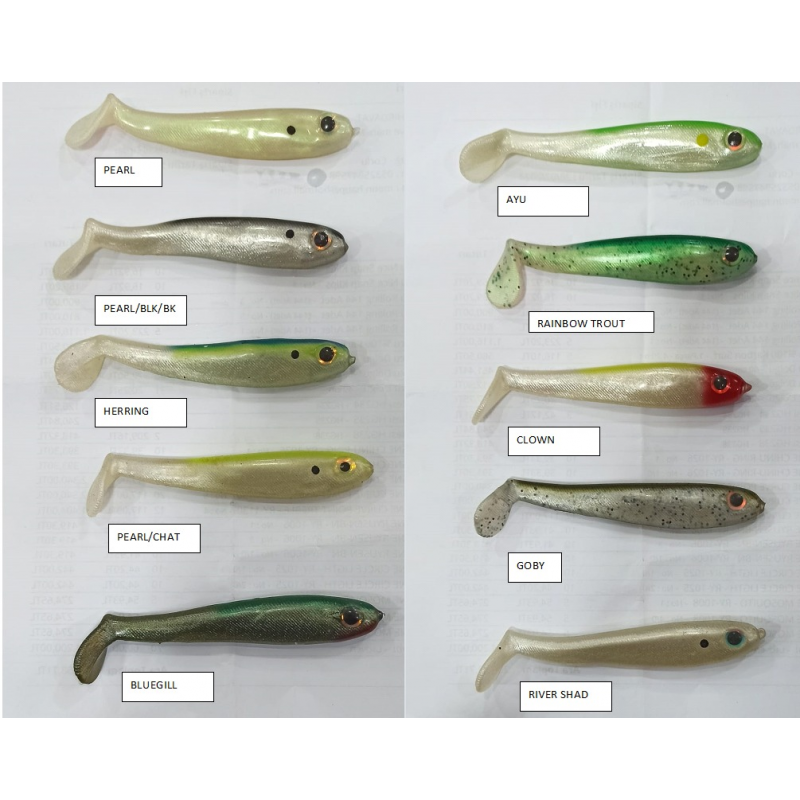 Yum Money Minnow 5 İnç Silikon Yem (4 Adet)