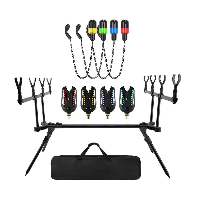 Captain 7646 Carp Sehpa Alarm Swinger 4lü Combo SET